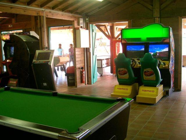 Chalet Camping Les Vignes Lit-et-Mixe Exterior foto